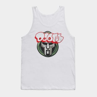 MF DOOM Mask and Logo Tank Top